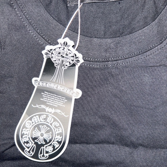 Chrome Hearts Graphic Cross Logo T-Shirt Black Unisex Size [S] - Picture 2 of 4